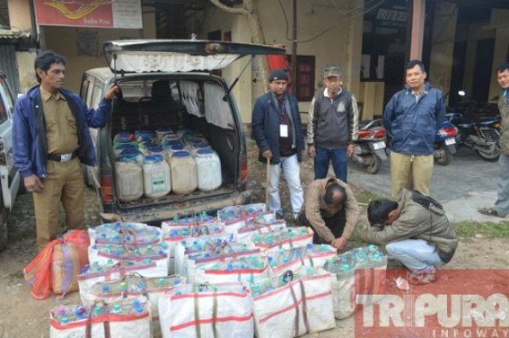 About 800litre of country made liquor seized ahead of civic polls